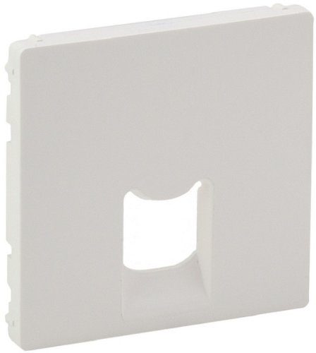 Лицевая панель Legrand Valena Life для 1-м. розетки RJ11/RJ45 белый картинка